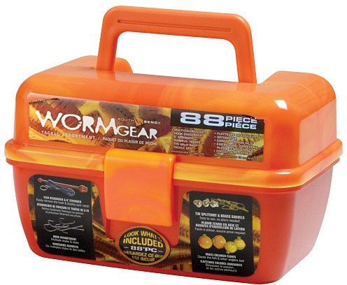 Wormgear Tackle Box Set-Orange